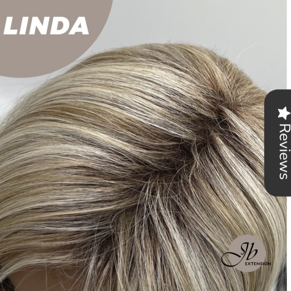 Linda Blonde Wig by JB EXTENSTIONS